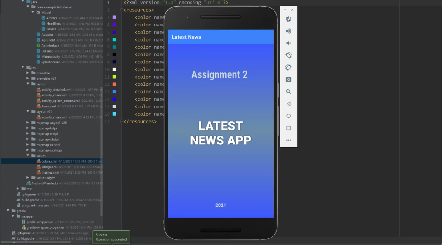 app news