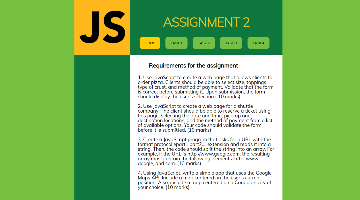 assignment js